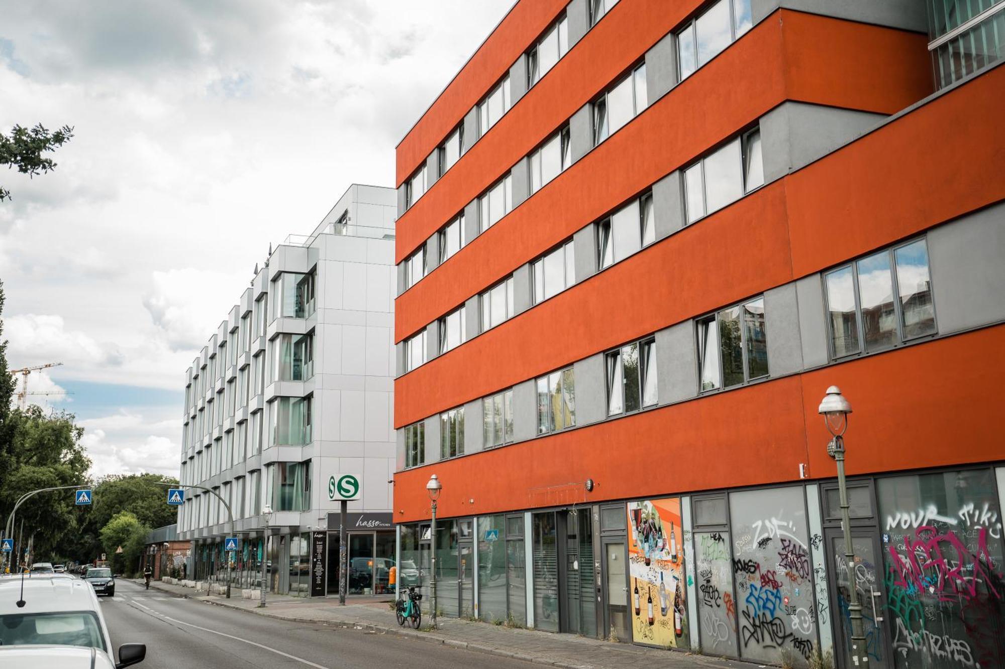 Apartmenthaus Berlin Neukoelln Buitenkant foto